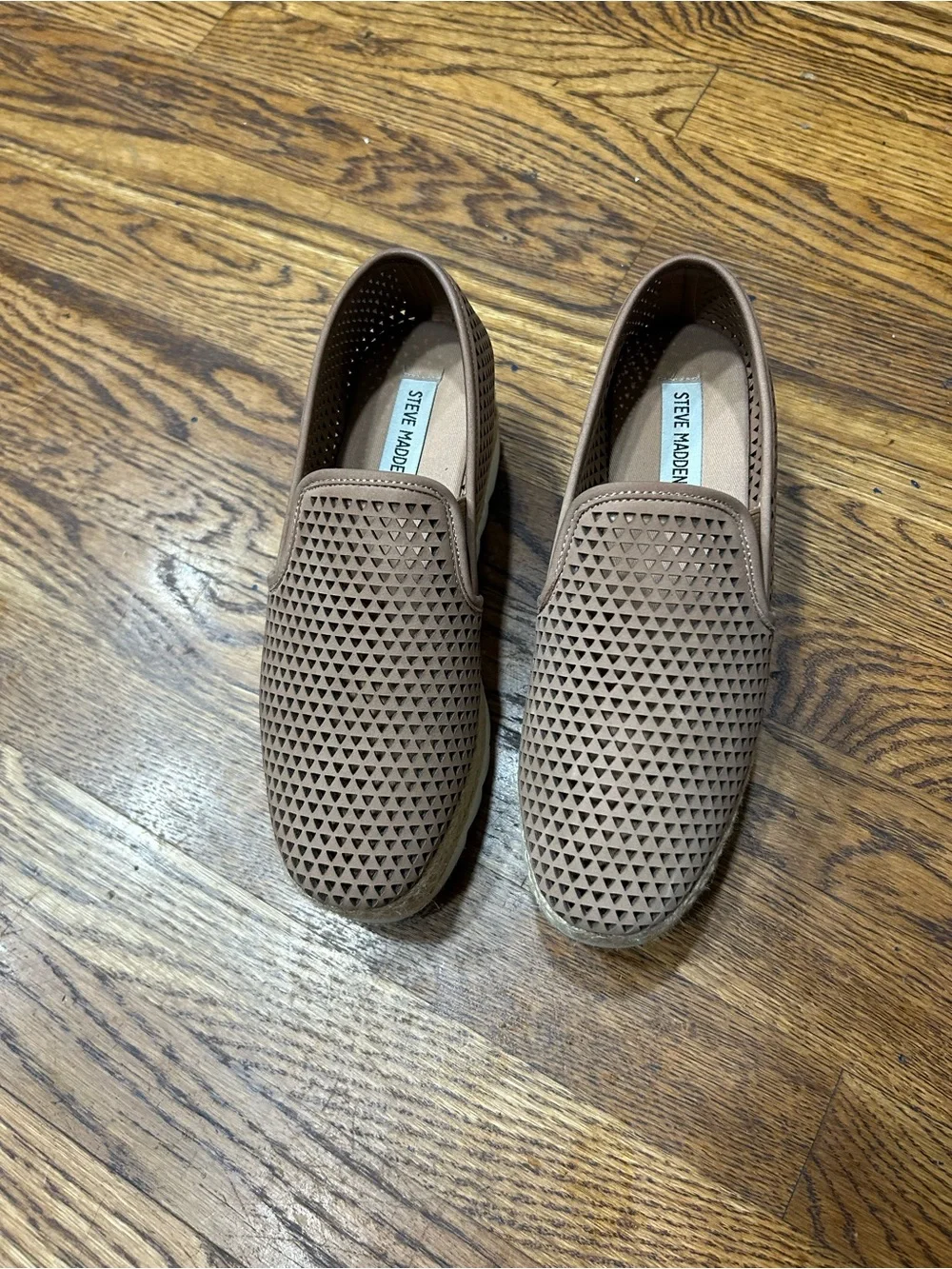Steve Madden Platform Espadrille Loafers – Size 8